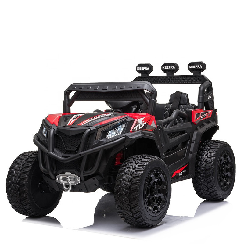 UTV Besar Untuk Kanak-kanak Dua Tempat Duduk Dengan Mp3 12v Electric Ride On Remote Control Car